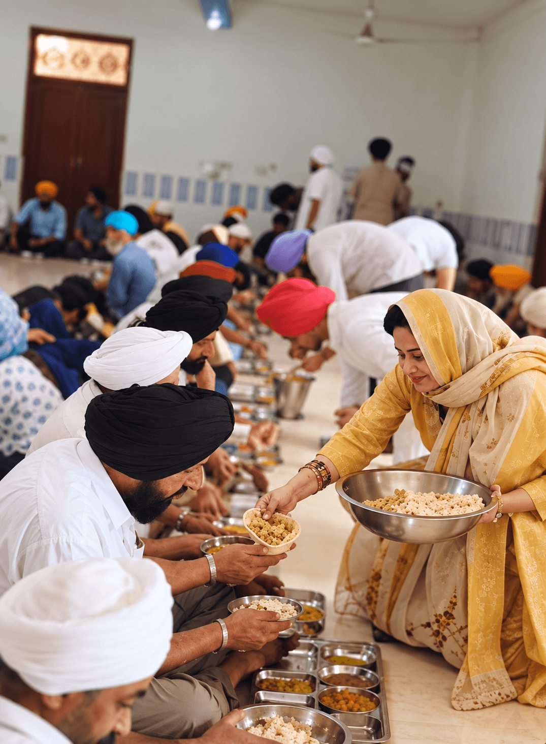 Community service and support activities.